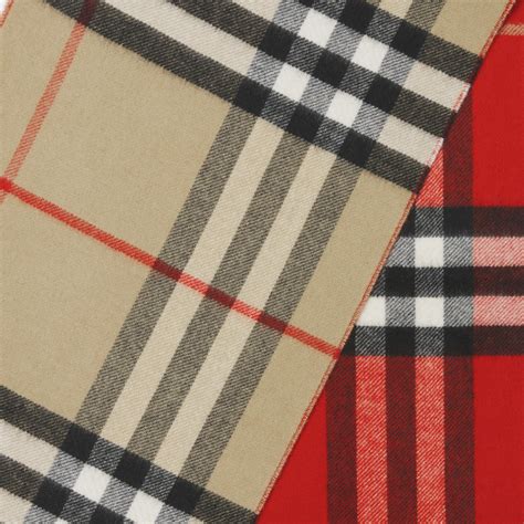 burberry contrast check cashmere scarf|authentic burberry cashmere scarf.